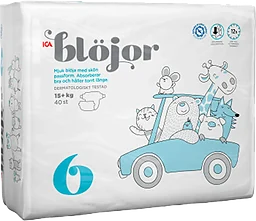 Blöjor Strl 6 15+kg 40-p ICA