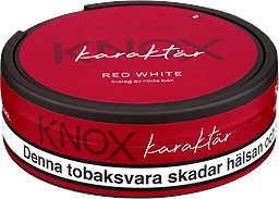 Red White Portionssnus 19.2g Knox