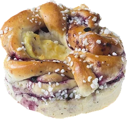 Lyxbulle Blåbär & Vanilj 100g Dafgårds
