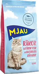 Kattmat Räkor & fisk 3,5kg Mjau