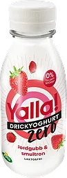 Laktosfri Drickyoghurt Zero Jordgubb & smultron