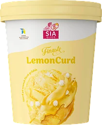Gräddglass Lemoncurd