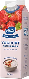 Fruktyoghurt Sommarbär Laktosfri 2,1% 1l Valio