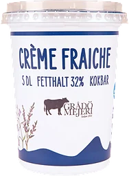 Crème Fraiche 32% 5dl Grådö Mejeri