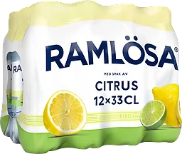 Kolsyrat vatten Citrus 12-pack 33cl Ramlösa