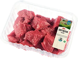 Grytbitar Färska av nöt ca 500g ICA