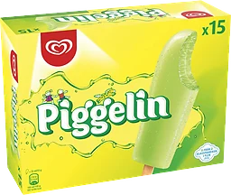 Glass Piggelin 15-pack GB Glace