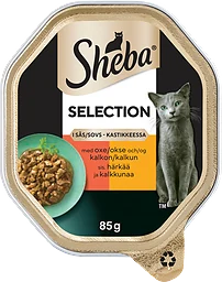 Oxe Kalkon Selection Kattmat i Sås