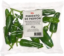 Pimiento de padron 250g Klass 1 ICA