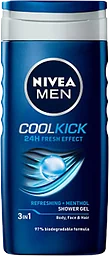 Duschgel Cool Kick 250ml NIVEA MEN