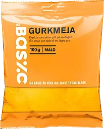 Gurkmeja 100 Gram ICA Basic