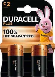 Batteri C 2-p Duracell Plus