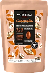 Chokladbitar Caramelia 36% 250g Valrhona