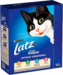Kattsand Ultra kompakt 10l Latz