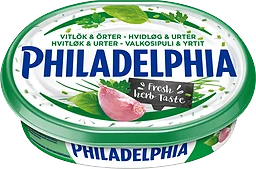 Färskost Vitlök & örter 20% 200g Philadelphia