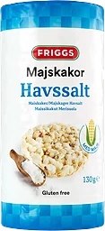 Majskakor Havssalt Glutenfri 130g Friggs