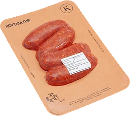 Färskkorv Chorizo Kryddad Med Rökt Paprika 280g Köttkultur