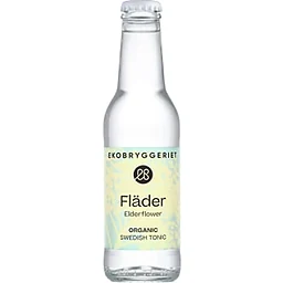 Vatten Tonic Fläder Ekologisk 20cl Ekobryggeriet