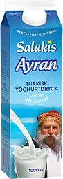 Yoghurtdryck Ayran 2% 1000ml Salakis