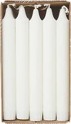 Kronljus 19cm 20p vita
