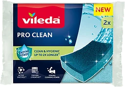 Skrubbsvamp Pro Clean 2-p Vileda