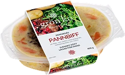 Färdigmat Pannbiff i Pepparsås med Potatis 400g Grön Ko