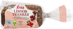 Lingon & Tranbärbröd Glutenfri Fryst 500g Fria