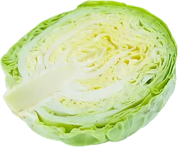 Vitkål Delad
