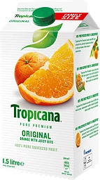 Original With Juicy Bits Apelsinjuice