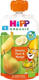 Smoothie Hippis Banan & päron 4m Ekologisk 100g HiPP