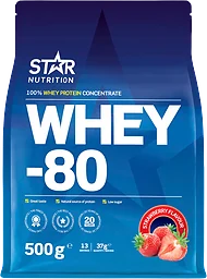 Strawberry Whey-80 Proteinpulver