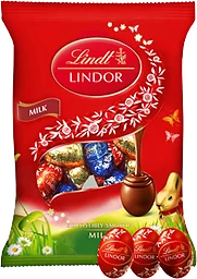 Chokladägg Mini LINDOR Mjölk 90g Lindt