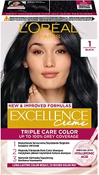 1 Black Hårfärg 1-p Excellence