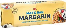 Mat & bakmargarin 80% 1000g ICA