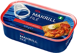Makrill i tomatssås 125g ICA