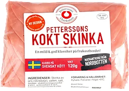 Kokt skinka 120g Petterssons Charkuteri