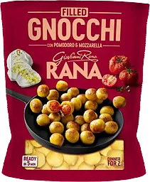 Fylld Gnocchi Tomat Mozzarella