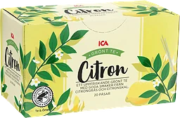 Grönt te Citron 20-p ICA