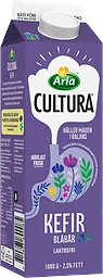 Kefir Blåbär Laktosfri 2,3% 1000g Arla Cultura®