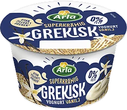 Grekisk Yoghurt Vanilj 0,2% 200g Arla®