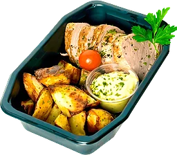 Fläskfilé Med Klyftpotatis & Bearnaisesås ca 420g ICA Kvantum Lerum