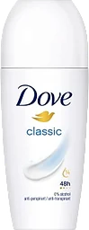 Deodorant Classic Roll-on 50ml Dove