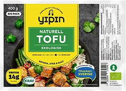 Tofu naturell Ekologisk 400g KRAV YiPin