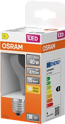 Led Normal 470lm E27 40w Warm White