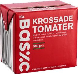 Krossade Tomater 500g ICA Basic