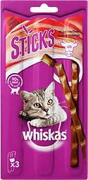 Kattgodis Sticks Oxkött 3-p 18g Whiskas