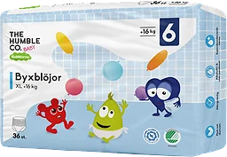 Byxblöjor XL +16kg 36-p Babblarna