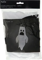 Spöke hängande 80x56cm vit Festive