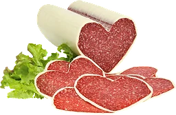 Hjärtsalami Parmesan ca