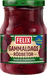 Rödbetor Gammaldags 710g Felix